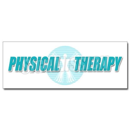 Signmission PHYSICAL THERAPY DECAL sticker therapist new PT massage rehab exercise ache, D-12 Physical Therapy D-12 Physical Therapy